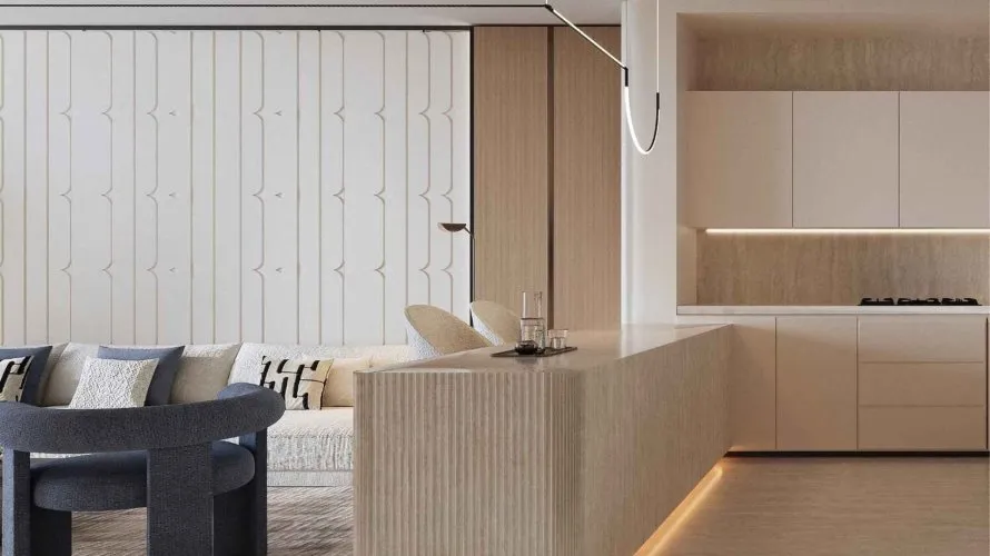 Apartamento de 2 dormitorios en Binghatti Moonlight Al Jaddaf, UAE No. 4573 № 7