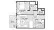 1 dormitorio Apartamento plano «1BR», Oceana