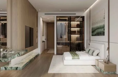 Apartamento de 1 dormitorio en Binghatti Hillcrest Al Barsha, UAE No. 5031