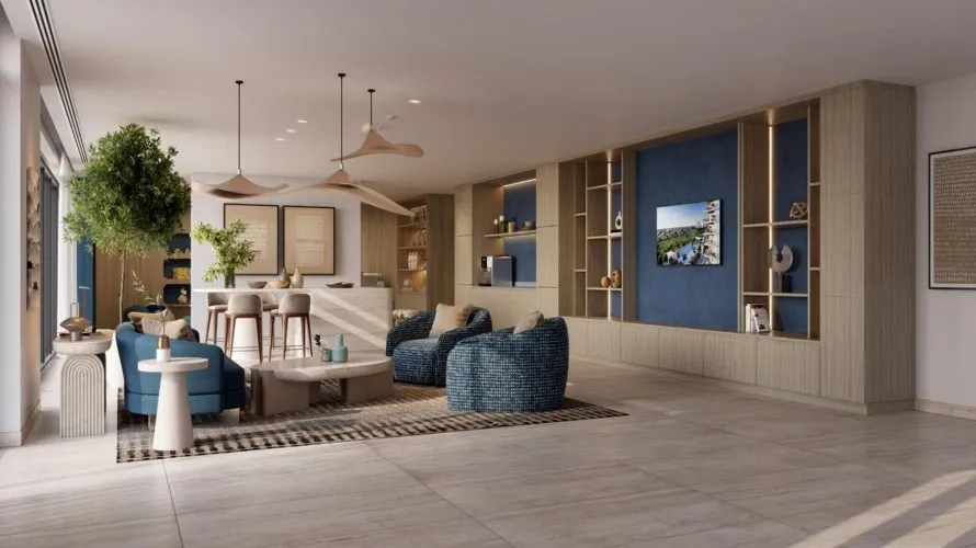 Apartamento de 3 dormitorios en Golf Verge EMAAR South, UAE No. 4339