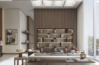 Apartamento de 1.5 dormitorio en 350 RIVERSIDE CRESCENT Nadd Al Sheba, UAE No. 3336