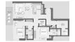 2 dormitorios Apartamento plano «2BR», Belmore Residences