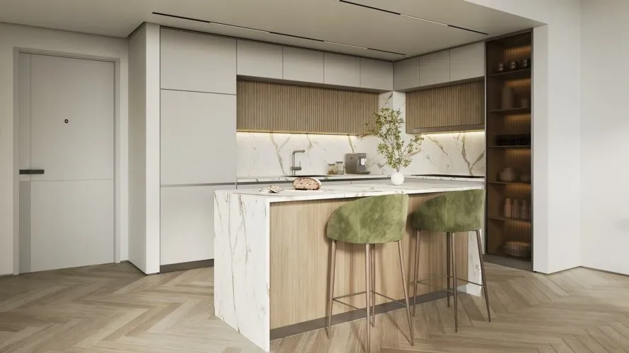 Apartamento de 3 dormitorios en CITY WALK NORTHLINE City Walk, UAE No. 4171 № 1