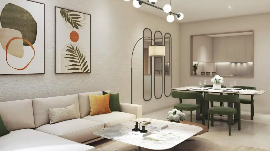 Apartamento de 2 dormitorios en Riverside Views - Capri 1 Dubai, UAE No. 4582 № 1