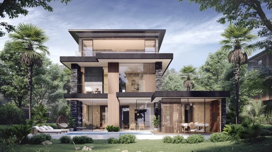 Villa de 4 dormitorios en Tilal Al Ghaf, UAE No. 1867 № 1