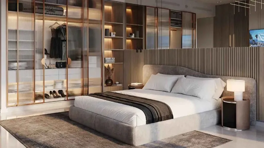 Apartamento de 2 dormitorios en Binghatti Amberhall Jumeirah Village Circle, UAE No. 4283 № 1