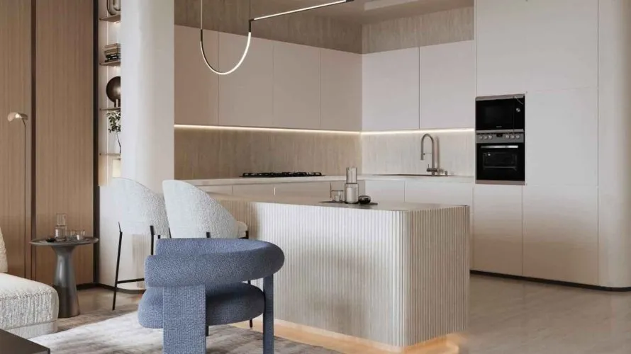 Apartamento de 2 dormitorios en Binghatti Moonlight Al Jaddaf, UAE No. 4573 № 5