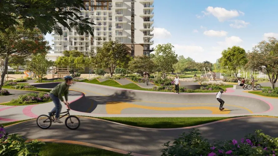 Apartamento de 3 dormitorios en Vida Residences Hillside Dubai, UAE No. 4523