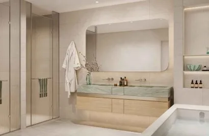 Apartamento de 2 dormitorios en Palm Central Private Residences Palm Jebel Ali, UAE No. 4847