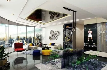 Apartamento de 2 dormitorios en VOLTA RESIDENCES Downtown Dubai (Downtown Burj Dubai), UAE No. 3203