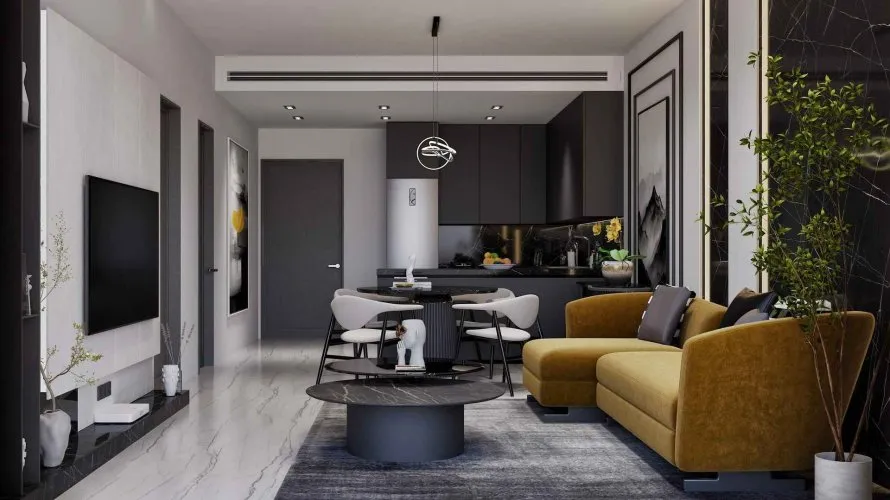 Apartamento de 1 dormitorio en Samana Ibiza Dubai Land, UAE No. 4201 № 3