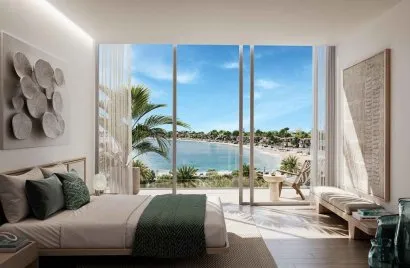 Apartamento de 1 dormitorio en Palm Central Private Residences Palm Jebel Ali, UAE No. 4854