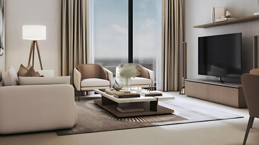 Apartamento de 3 dormitorios en Skyvue Spectra Nadd Al Sheba, UAE No. 4282 № 4