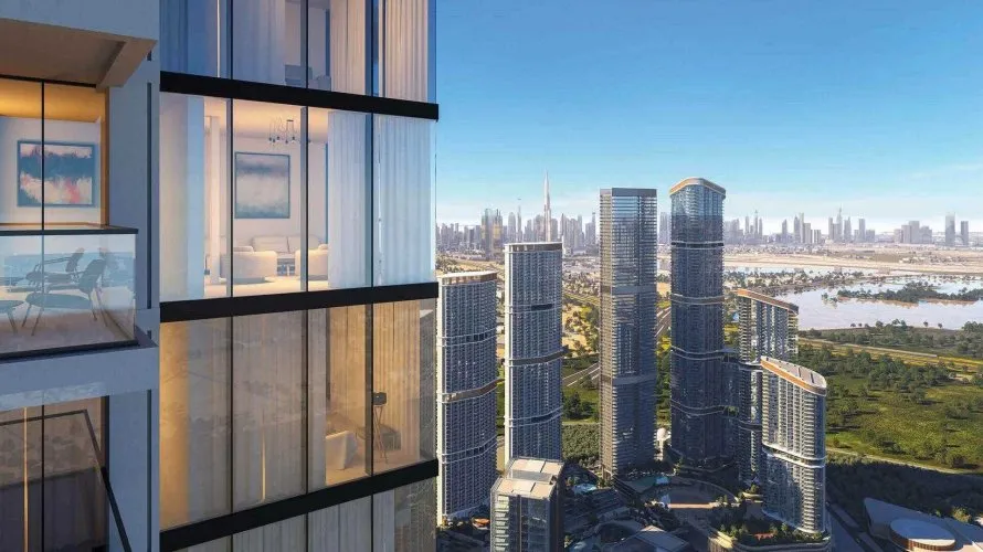 Apartamento de 3 dormitorios en Skyscape Altius Nadd Al Sheba, UAE No. 4002