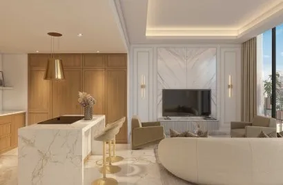 Apartamento de 1 dormitorio en RIVIERA AZURE Mohammed Bin Rashid City, UAE No. 3608