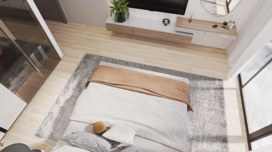 Apartamento de 1 dormitorio en Ocean Pearl 2 Dubai, UAE No. 4024