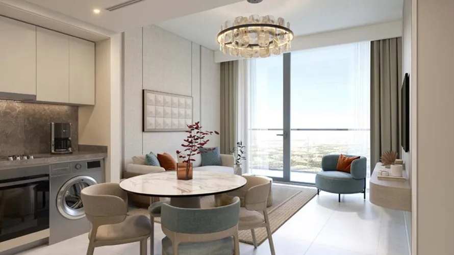 Apartamento de 2 dormitorios en Azizi Lina Downtown Jebel Ali, UAE No. 4746 № 1