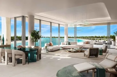 Apartamento de 3 dormitorios en Palm Central Private Residences Palm Jebel Ali, UAE No. 4849