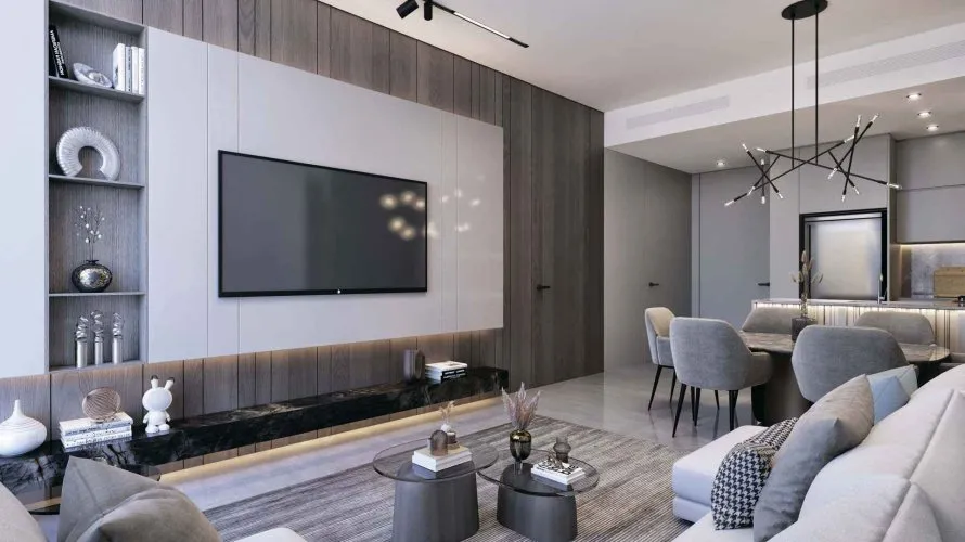 Apartamento de 2 dormitorios en SAMANA Barari Views Majan, UAE No. 3460 № 1