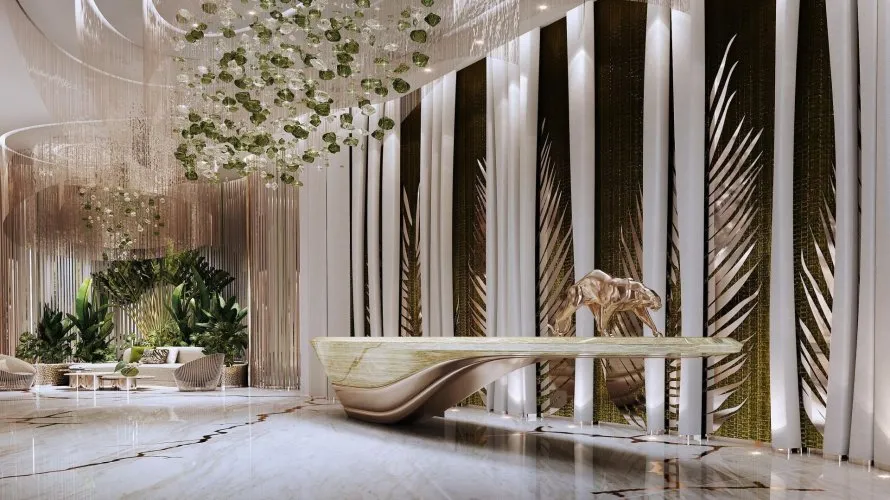 Apartamento de 3 dormitorios en DAMAC BAY 2 Dubai Harbour, UAE No. 3677 № 1