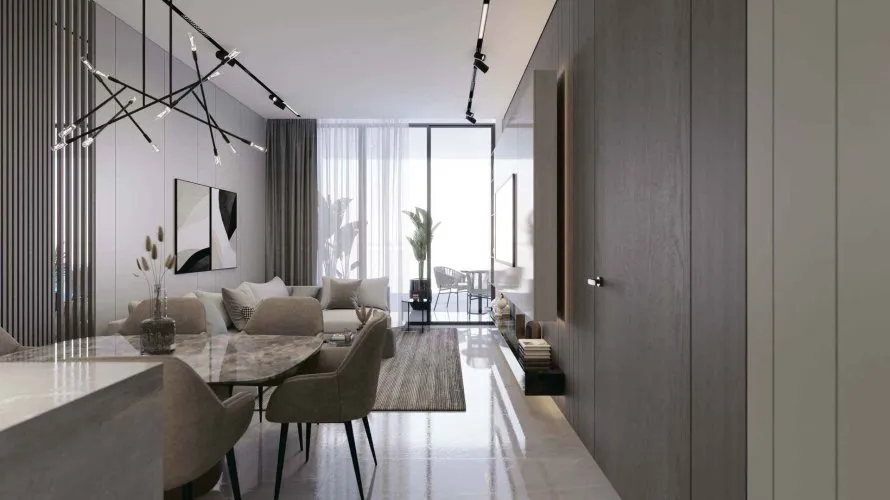 Apartamento de 2 dormitorios en SAMANA Barari Views Majan, UAE No. 3460 № 2