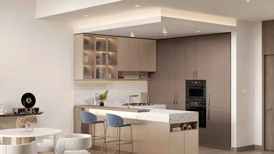 Apartamento de 3 dormitorios en Windsor House Dubai South (Dubai World Central), UAE No. 4588 № 1