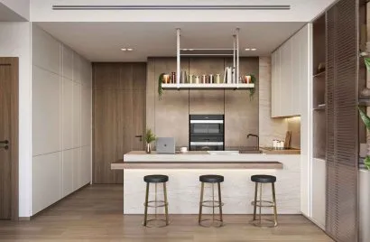 Apartamento de 1 dormitorio en The Highgrove Nadd Al Sheba, UAE No. 4048