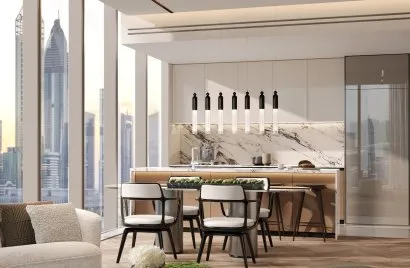 Apartamento de 2 dormitorios en Jumeirah Residences Emirates Towers DIFC, UAE No. 4500