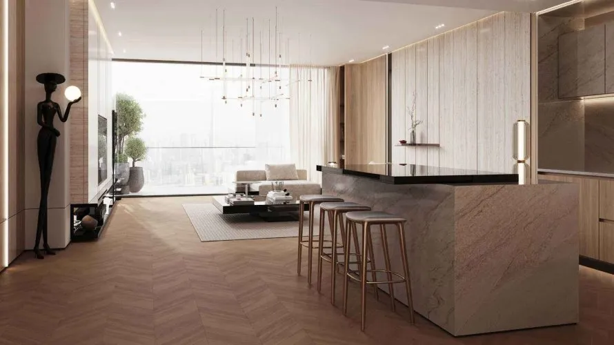 Apartamento de 2 dormitorios en Binghatti Ivory Al Jaddaf, UAE No. 4016 № 2