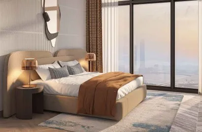 Apartamento de 1 dormitorio en Azizi David Al Jaddaf, UAE No. 4652