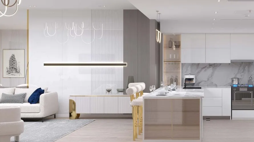 Apartamento de 2 dormitorios en BINGHATTI  LAVENDER Jumeirah Village Circle, UAE No. 3525 № 3