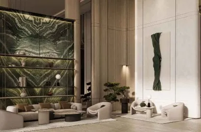 Apartamento de 2 dormitorios en Binghatti Amberhall Jumeirah Village Circle, UAE No. 4283