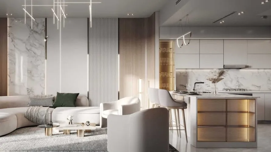 Apartamento de 2 dormitorios en BINGHATTI  LAVENDER Jumeirah Village Circle, UAE No. 3178 № 1