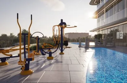 Apartamento de 2 dormitorios en Samana Barari Lagoons Majan, UAE No. 4187