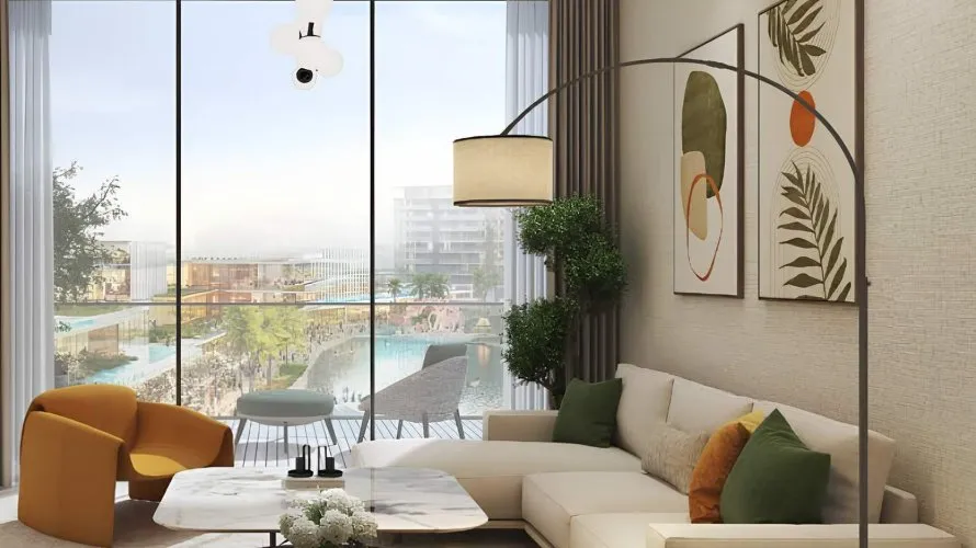 Apartamento de 2 dormitorios en Riverside Views - Capri 1 Dubai, UAE No. 4580 № 3