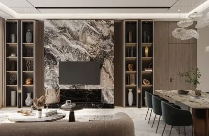 Apartamento de 3 dormitorios en Barari Heights  Majan, UAE No. 4462