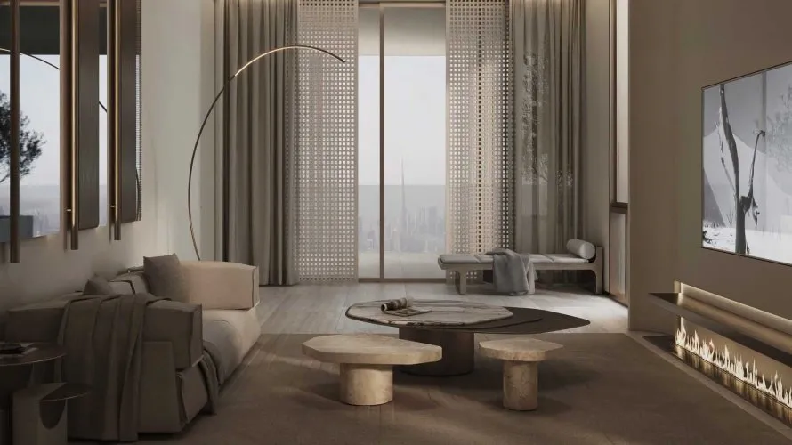 Apartamento de 1 dormitorio en KETURAH RESERVE APARTMENTS Meydan Gated Community, UAE No. 3556 № 6