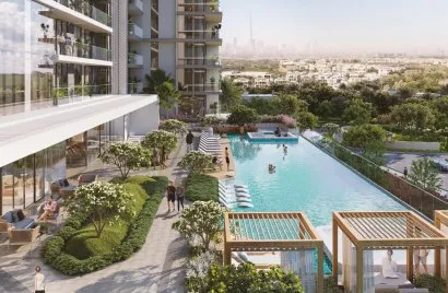 Apartamento de 1 dormitorio en Dubai Hills Estate, UAE No. 1836