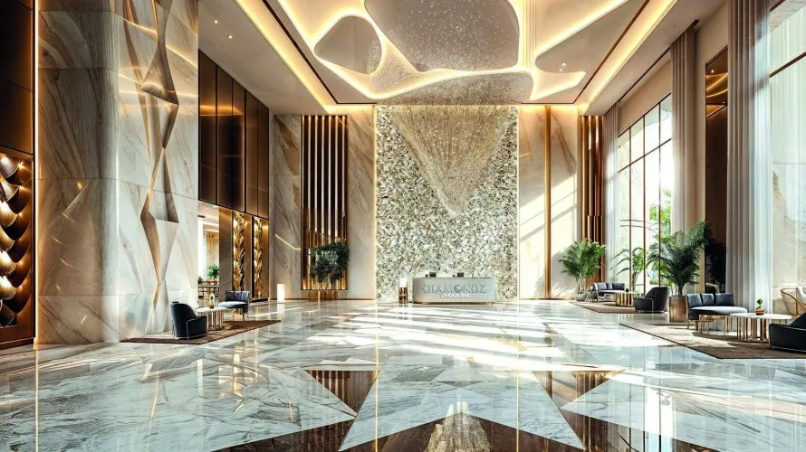 Apartamento de 2 dormitorios en DIAMONDZ BY DANUBE Jumeirah Lake Towers, UAE No. 3929