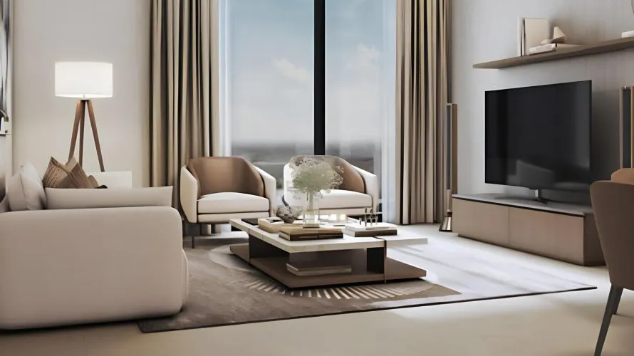 Apartamento de 2 dormitorios en Skyvue Solair Nadd Al Sheba, UAE No. 4133