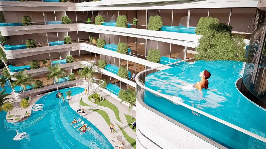 Apartamento de 2 dormitorios en IVY GARDENS RESIDENCE Dubai Residence Complex, UAE No. 2941 № 4