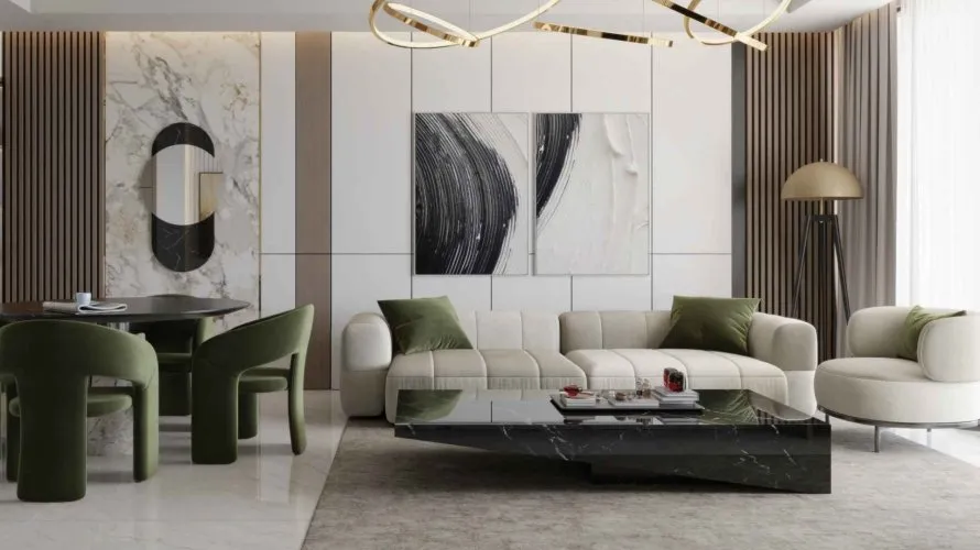 Apartamento de 2 dormitorios en Samana Avenue Dubai Land, UAE No. 4447 № 1