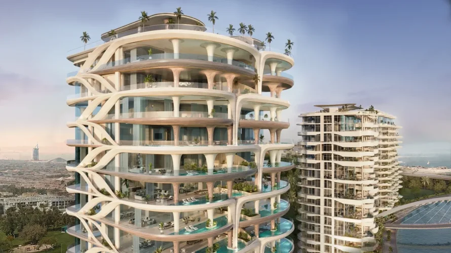 Ático de 3 dormitorios en Dubai, UAE No. 2558