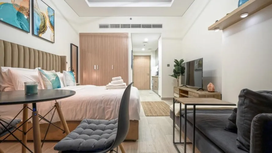 Apartamento de 1 dormitorio en AZIZI VISTA Dubai Studio City, UAE No. 3637 № 1