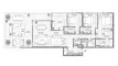 3 dormitorios Apartamento plano «TYPE A+», Palm Central Private Residences