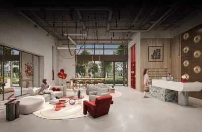 Apartamento de 3 dormitorios en Yas Living  No. 4778