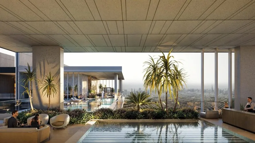 Apartamento de 1 dormitorio en Azizi Milan Heights City of Arabia, UAE No. 4574