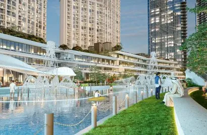 Apartamento de 2 dormitorios en Skyvue Solair Nadd Al Sheba, UAE No. 4135