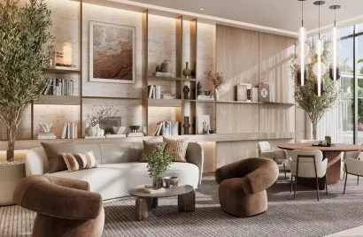 Apartamento de 3 dormitorios en Golf Meadow EMAAR South, UAE No. 4343