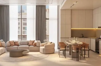 Apartamento de 2 dormitorios en Kingdom Gate Al Furjan, UAE No. 4934